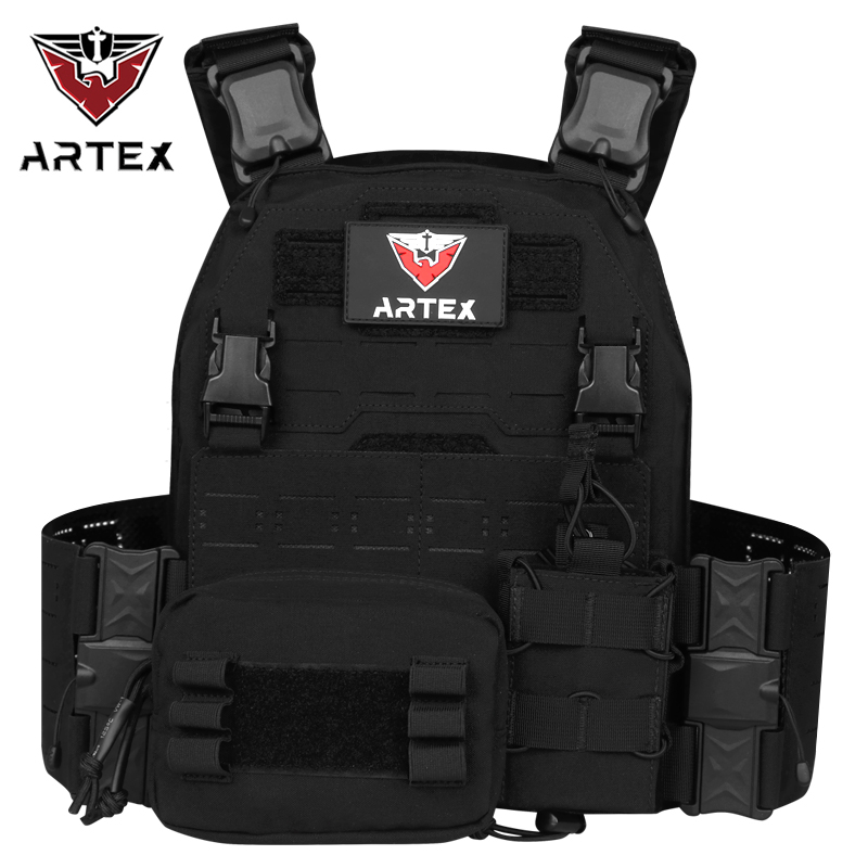 Cycling Gear Design - ARTEX 8310 サイクリングベスト アウトドアライディングギア MOLLEスタイルベスト クイックリリースデザイン