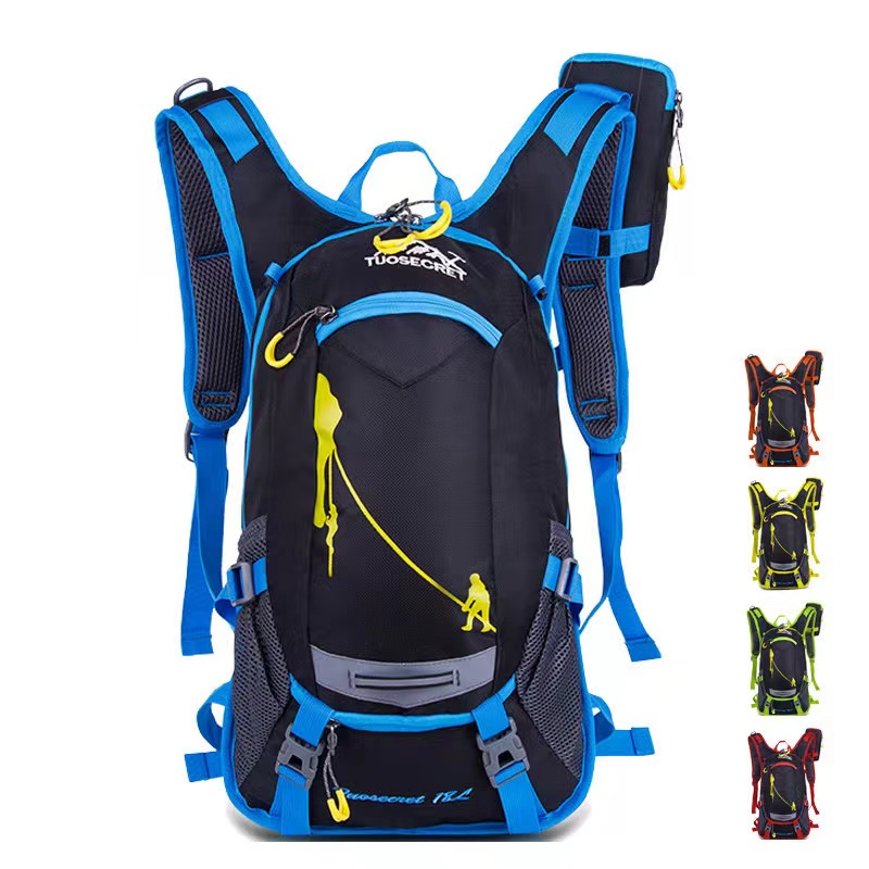 Cycling Gear Organizer - 18L バイクサイクリングアウトドアスポーツナップザックランニングハイキング登山バックパック水分補給ウォーターバッグリュックサック膀胱パック