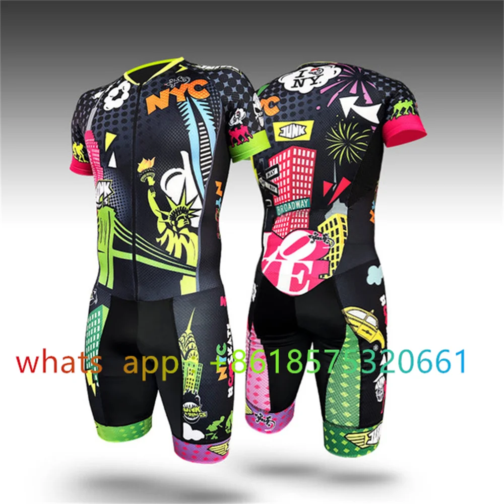 Triathlon Cycling Kit - ジャンク-キッズスケートスーツ、プロトライアスロン、リクラスピード、インラインローラースケート、快適な夏のスキンスーツ、高速スケートスピード