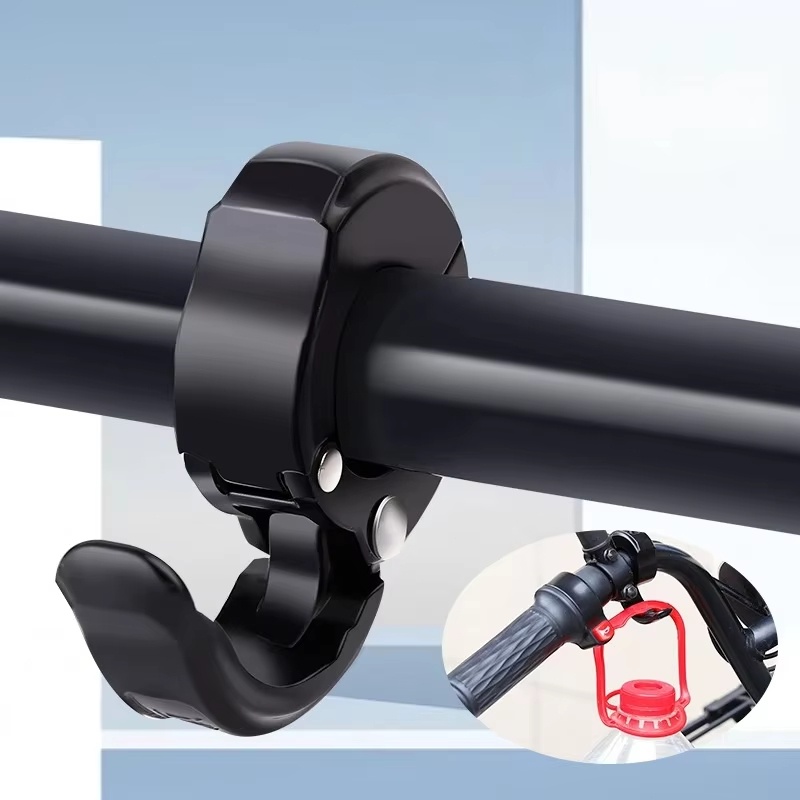 Cycling Gear Organizer - 多機能サイクリングアクセサリー 便利なサイクリングヘルメット ショッピングバッグ バイクフック 穴あけ不要の取り付け 自転車MTBハンドルバーフック