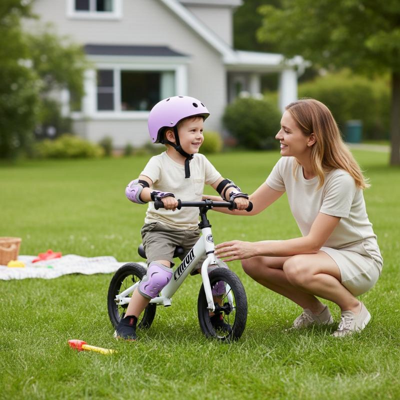 Cycling Safety Gear For Kids - 7/6点セット 子供用安全ヘルメット 膝肘パッドセット サイクリング スケート ローラープロテクター