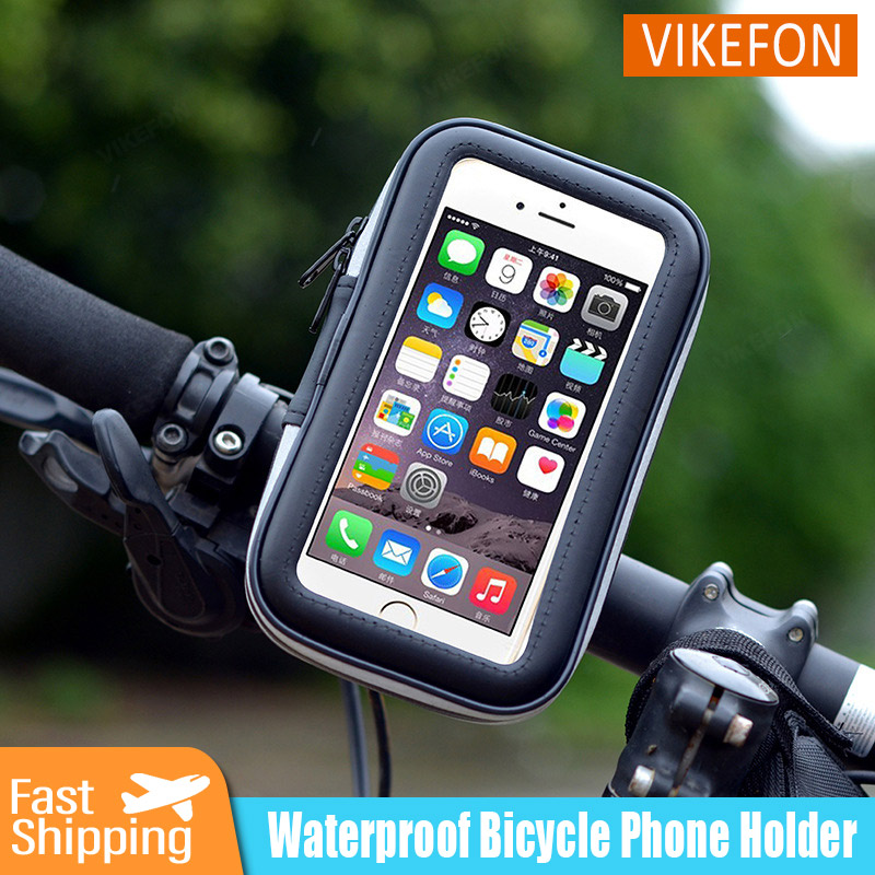Cycling Gear Organizer - 自転車やオートバイ用の電話ホルダー,タッチスクリーン,GPS,スマートフォン用の防水収納バッグ,自転車モーターアクセサリー,屋外サイクリング