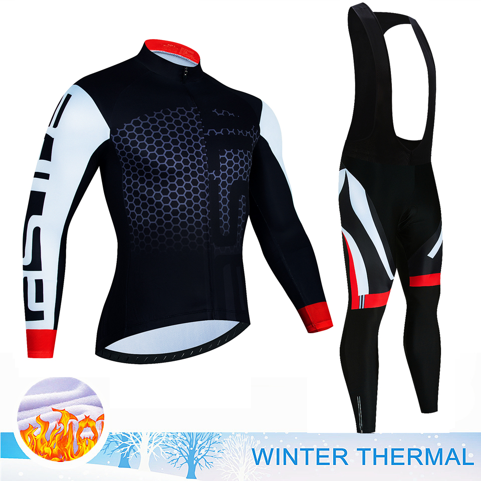 2026 冬サーマルフリースサイクリングジャージセットマイヨ - Cycling Gear For Winter のレビューと価格