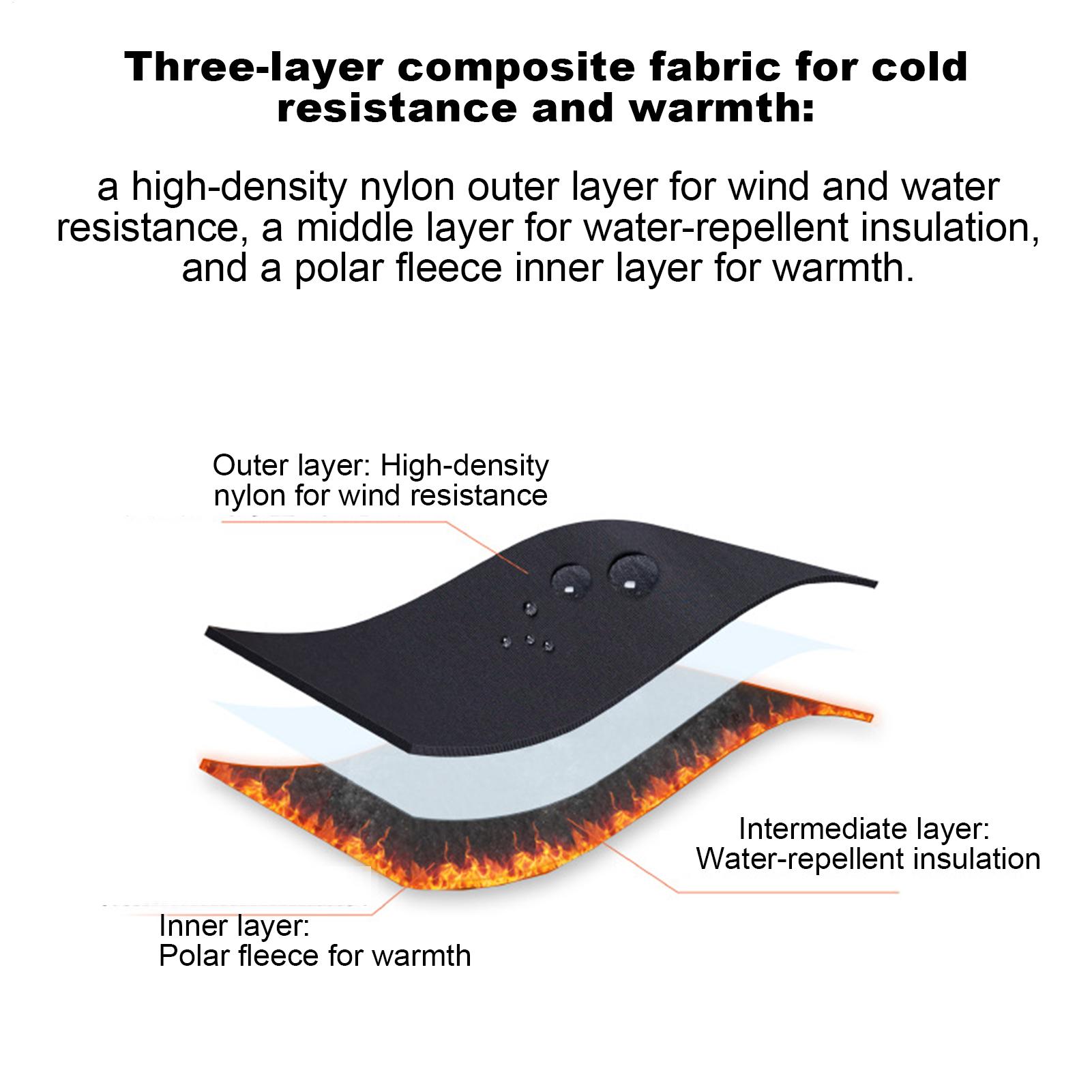 暖かい手袋 防風 タッチスクリーン対応 寒さ対策ギア スノー - Cycling Gear Cold Weather のレビューと価格
