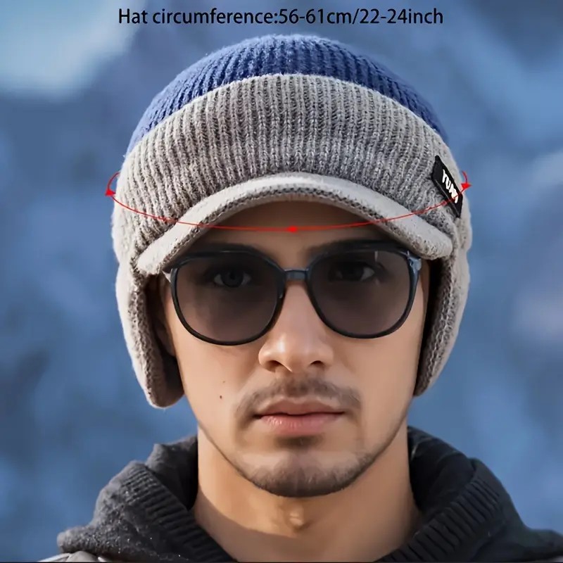 MuqiNush 冬用暖かいビーニー イヤーフラップ付き フ - Cycling Gear Cold Weather のレビューと価格