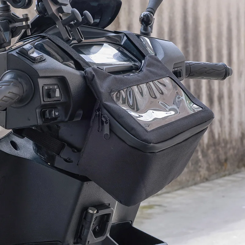 バイク用バッグ 大容量 バイクハンドルバーフロントバッグ 耐 - Cycling Gear Organizer のレビューと価格