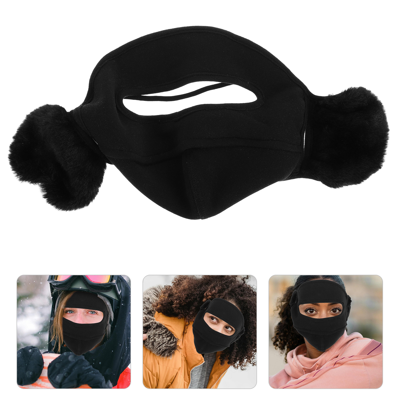 寒冷地用防寒具、冬用フェイスマスク、イヤーマフ、ライディング - Cycling Gear Cold Weather のレビューと価格