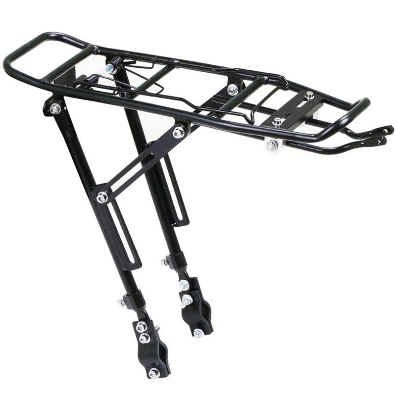 1PC 合金リア自転車ラックキャリアバッグ荷物サイクルマウン - Cycling Gear Organizer のレビューと価格
