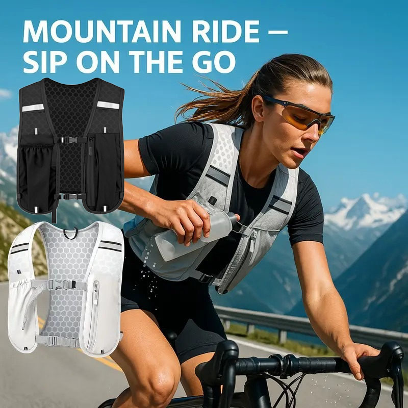 ユニセックス、防水・通気性に優れたスポーツベスト。軽量で、ラ - Cycling Gear For Winter のレビューと価格