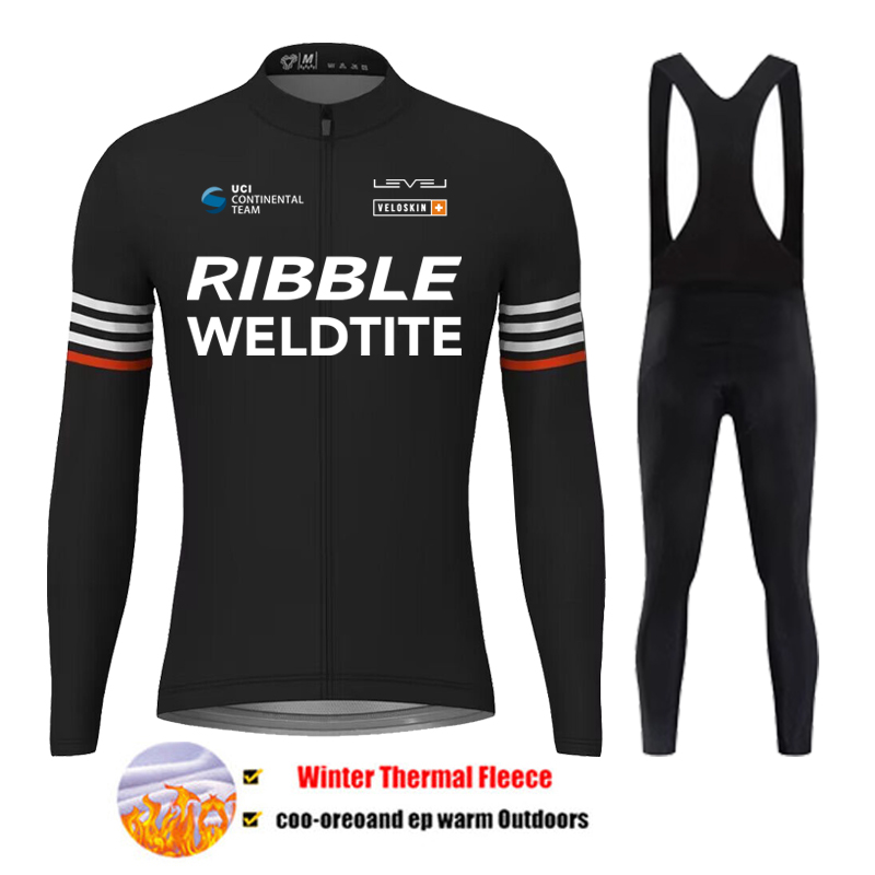 冬用新作サイクリングウェアセット メンズ サーマルフリースジ - Cycling Gear For Winter のレビューと価格