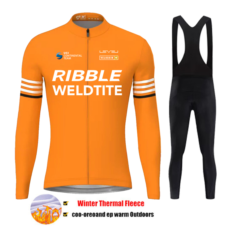 冬用新作サイクリングウェアセット メンズ サーマルフリースジ - Cycling Gear For Winter のレビューと価格