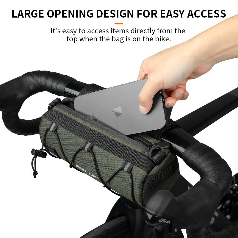 ESLNF 多機能自転車ハンドルバーバッグ ショルダーバッグ - Cycling Gear Organizer のレビューと価格