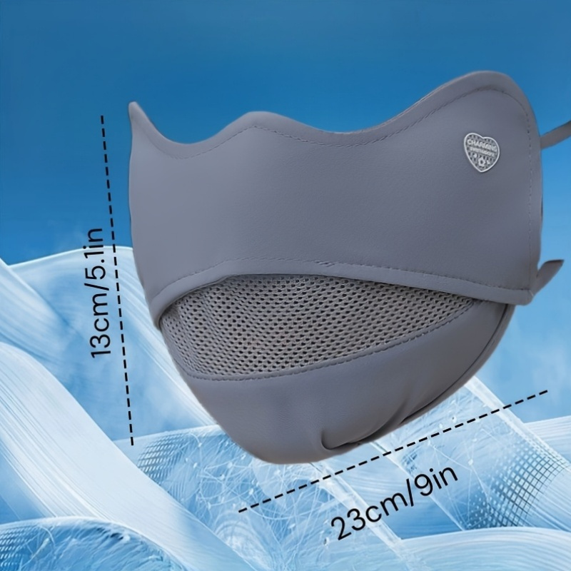 アイコンターデザインの3D通気性アイスシルクマスク - サイ - Cycling Gear Design のレビューと価格