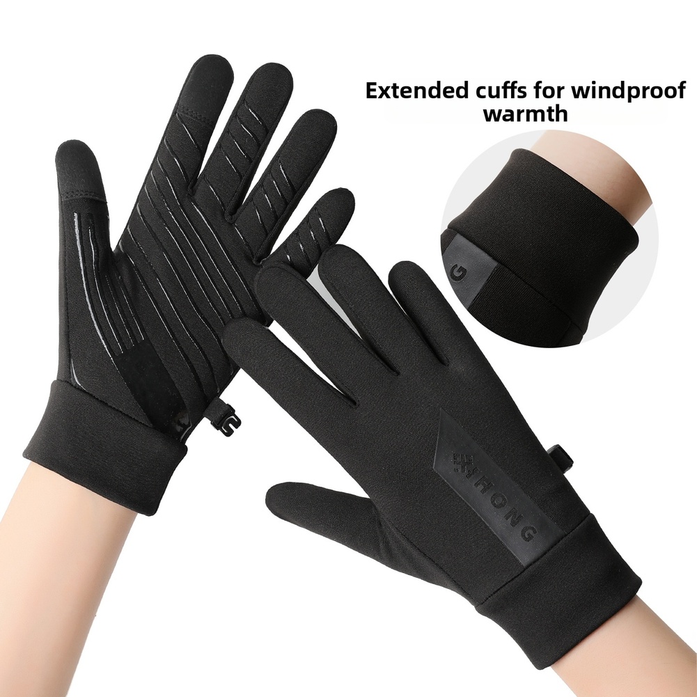 冬用タッチスクリーン手袋 男性と女性用 - 防水防風暖かい手 - Cycling Gear Cold Weather のレビューと価格