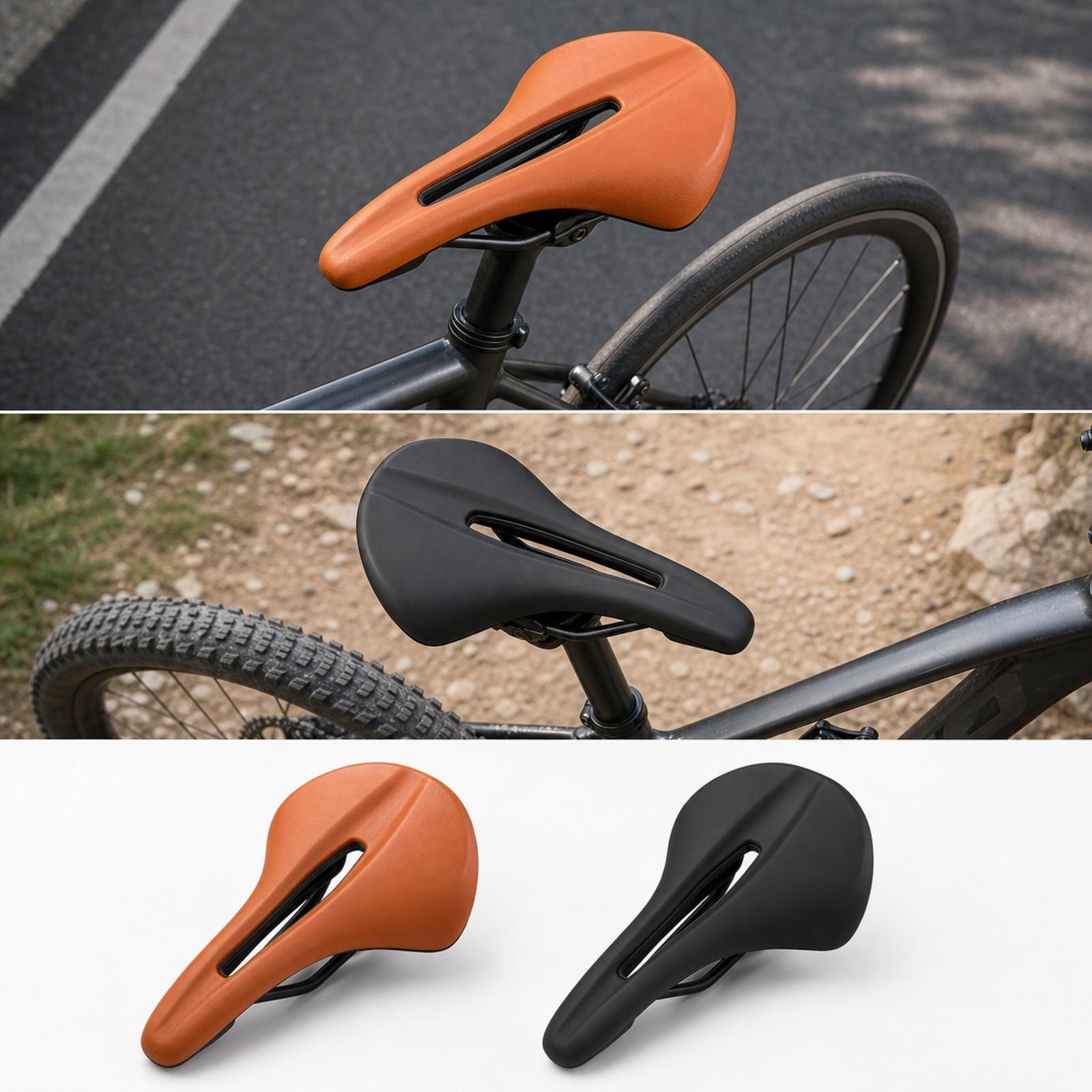 マウンテンバイクやロードバイク用の、中央に溝が設けられたクッ - Cycling Gear Design のレビューと価格