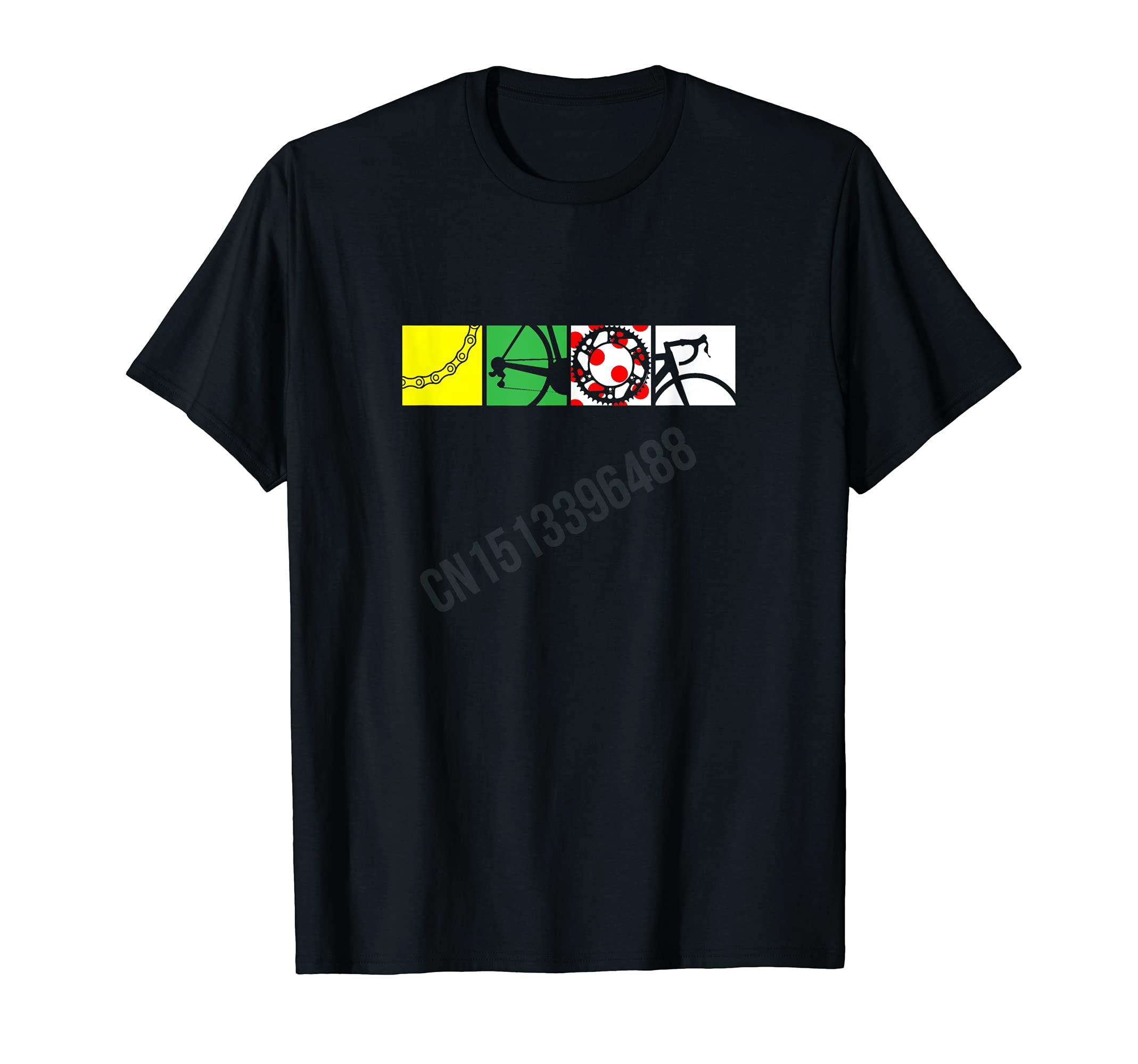フランスのサイクリングTシャツ,ヒップホップトップ,コットン - Cycling Gear Design のレビューと価格