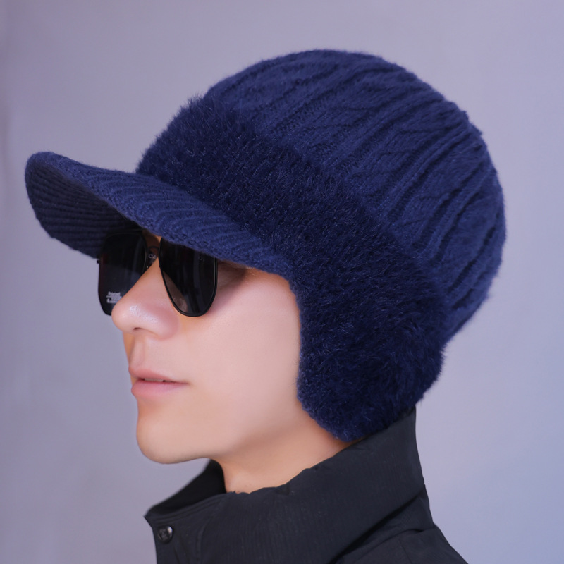 防風サーマルビーニー フリース裏地付き冬用帽子 耳保護付き  - Cycling Gear Cold Weather のレビューと価格