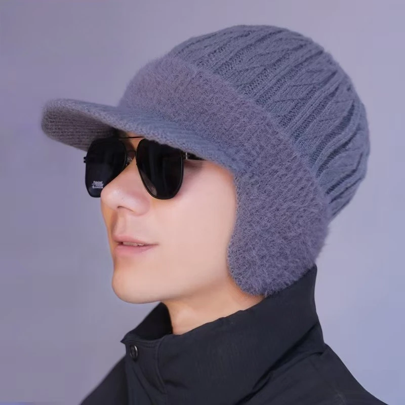 防風サーマルビーニー フリース裏地付き冬用帽子 耳保護付き  - Cycling Gear Cold Weather のレビューと価格