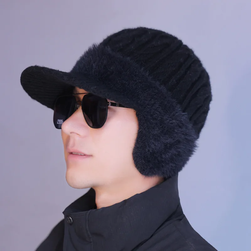 防風サーマルビーニー フリース裏地付き冬用帽子 耳保護付き  - Cycling Gear Cold Weather のレビューと価格