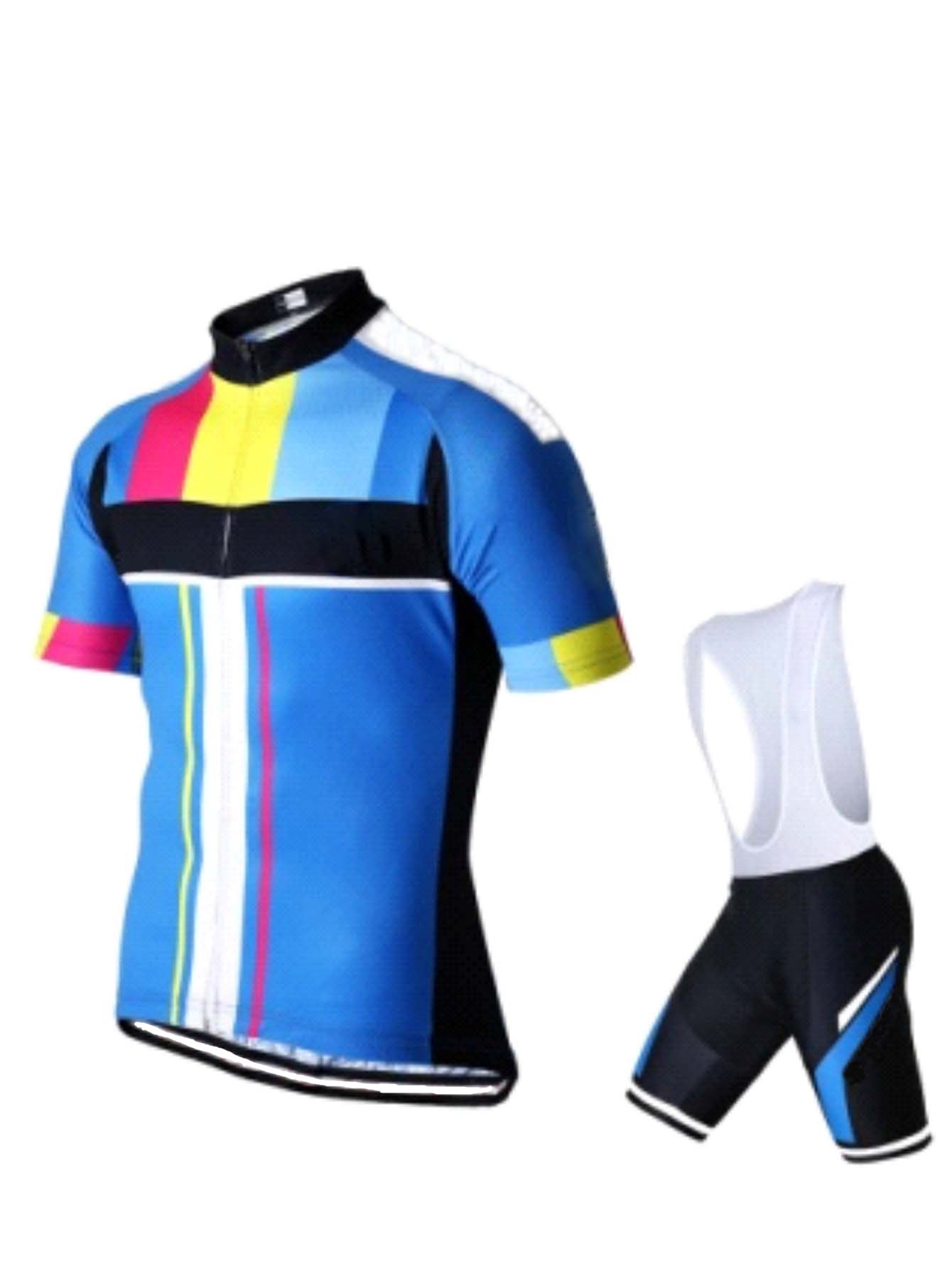 メンズ サイクリング ジャージ＆ショーツ セット、サイクリン - Cycling Gear For Sale のレビューと価格
