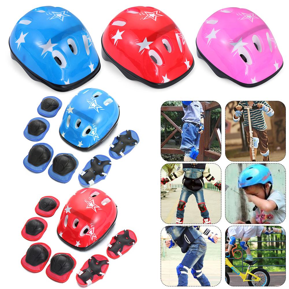 青赤ピンク自転車安全子供用スポーツガードセット スケートサイ - Cycling Safety Gear For Kids のレビューと価格