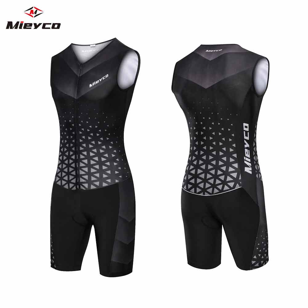 メンズノースリーブエアロレーシングスーツ、パッド入りトライア - Triathlon Cycling Kit のレビューと価格