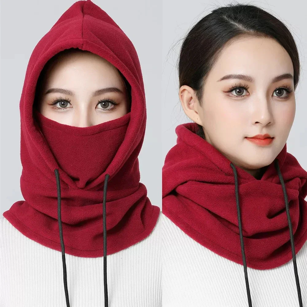 冬用バラクラバフェイスマスク、防風保温フード付きスカーフ（ス - Cycling Gear Cold Weather のレビューと価格