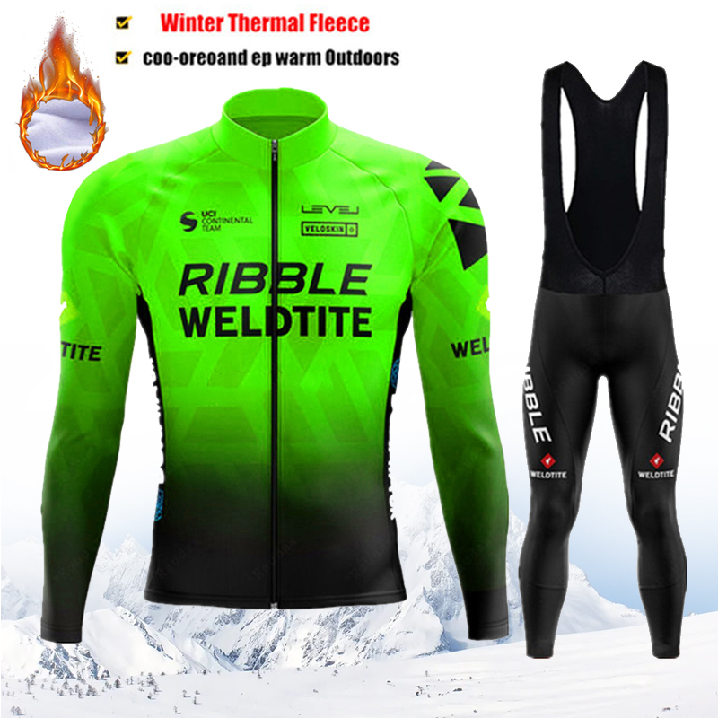 RIBBLE 冬用サイクリングジャージセット メンズ サーマ - Cycling Gear For Winter のレビューと価格